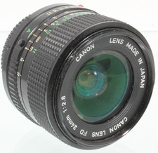 CANON LENS FD 24mm f/2.8