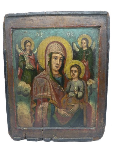 Icona russa antica originale