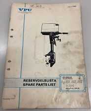 Esploso cod. 10012 per motori fuoribordo Volvo Penta 9 HP 2T nautica accessori