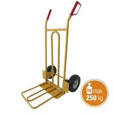 CARRELLO PORTAPACCHI PORTATUTTO PORTA PACCHI TRASPORTO PEDANA 250 KG RUOTE 127v