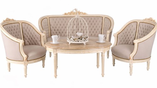 Set sedute shabby chic - di,