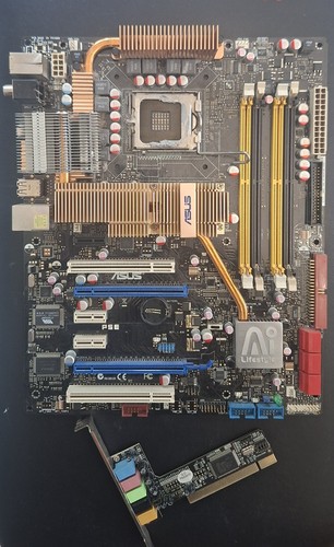Asus p5e guasta per ricambi - asus, ricambi/da