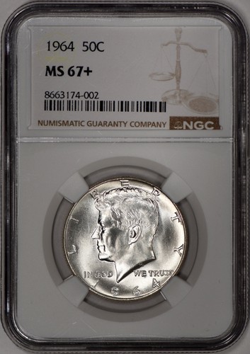 1964 kennedy mezzo dollaro - kennedy, 50c