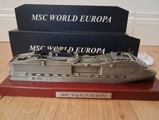 MODELLINO MSC  WORLD EUROPA 