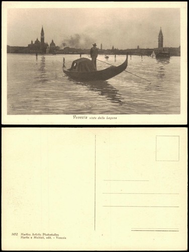 Cartolina venezia - cartolina,