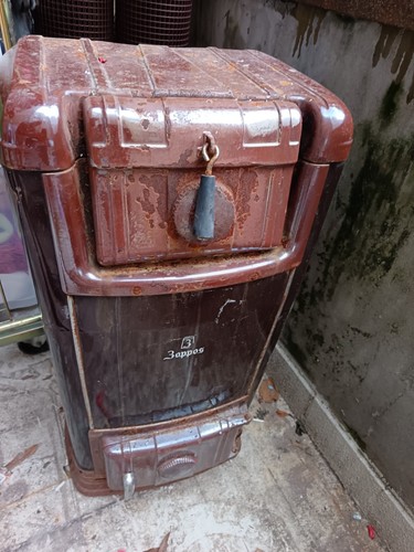 Stufa legna zoppas vintage - a,