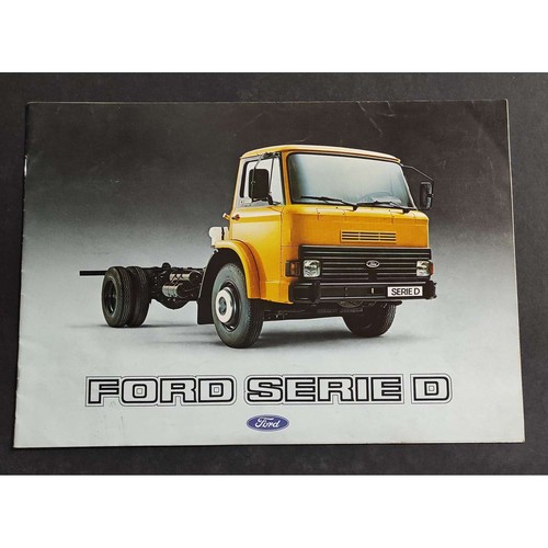 Brochure camion ford serie d - camion,