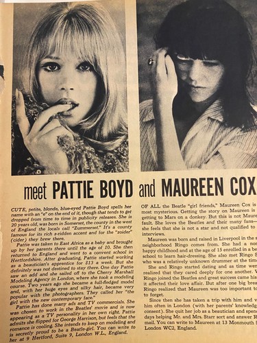 Pattie boyd maureen - pattie, boyd,