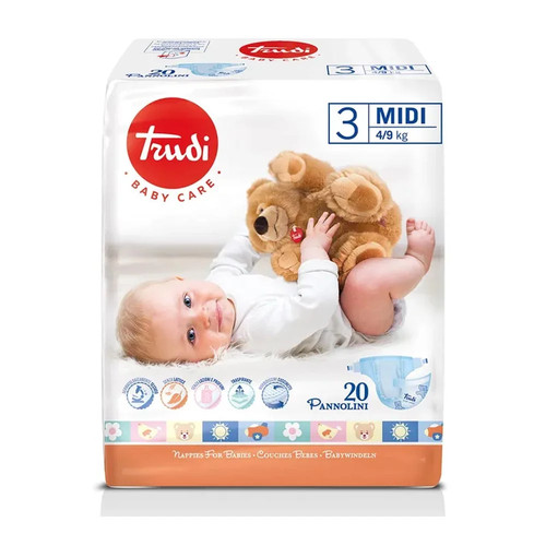 Trudi baby care pannolini - trudi,