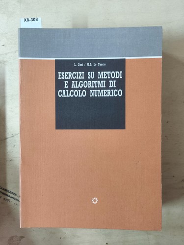 Esercizi metodi algoritmi - metodi,
