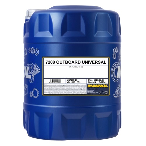 Mannol olio miscela fuoribordo - miscela,