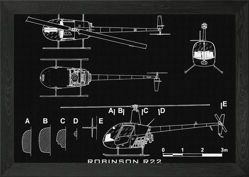 Robinson r22 poster - robinson, da