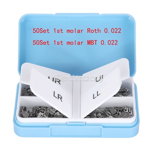 Set tubos bucales 1er - set, molar