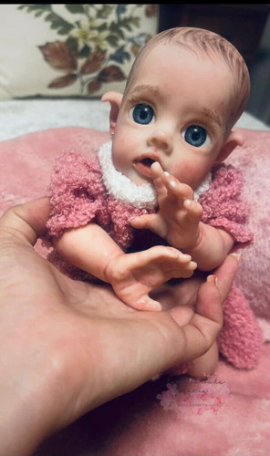 Bambola elfo reborn - bambola,