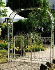 Cancello porta giardino