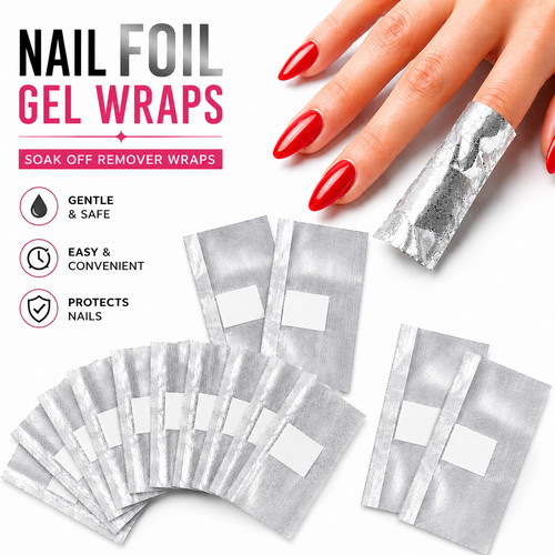 Nail foil gel wraps smalto - foil,