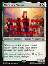 MTG MARY JANE WATSON EXC - MARY JANE WATSON 134 - SPM - MAGIC