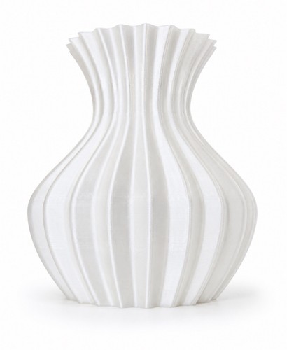 Vaso arredo bianco traslucido - bianco,