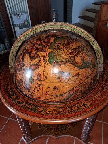 Mappamondo bar porta bottiglie - mappamondo,