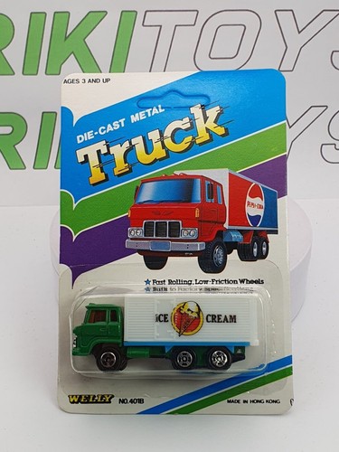 Camion welly verde - camion, 1/87