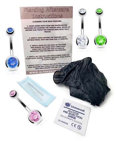 Kit piercing ombelico lama - kit,