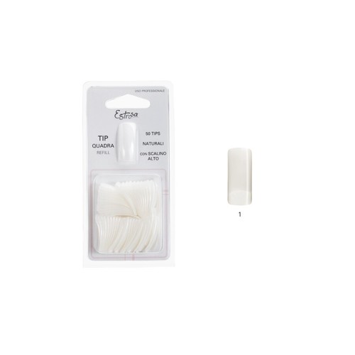 Unghie tip naturale - unghie, scalino
