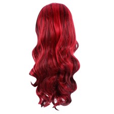  Parrucca cosplay riccia lunga