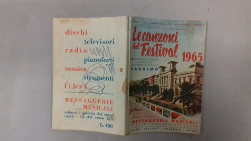 Canzoni del festival 1965 - del,