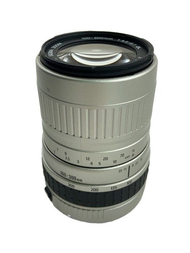 Obiettivo sigma zoom 100 300mm - obiettivo,