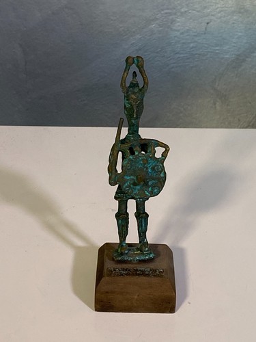 Scultura bronzo bronzetto - in,
