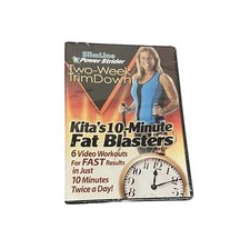 SlimLine Power Strider Kita’s 10-Minute Fat Blasters DVD Brand New