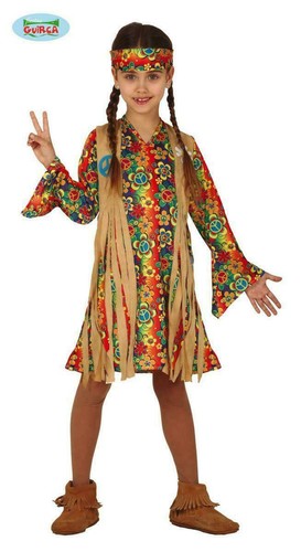 Costume hippie bambina - hippie,