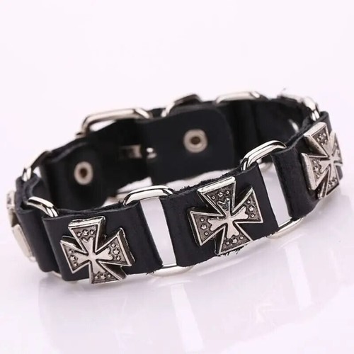 Bracciale croce uomo - bracciale,