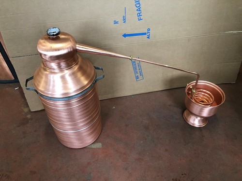 Alambicco rame 50 litri - da,