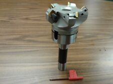 Fresa a guscio 3" 45 gradi indicizzabile con pergolato R8, fresa per faccia - nuova