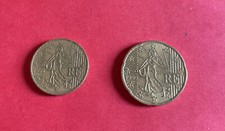 2 MONETE DA 10 CENT. E DA 20 CENT. DEL 1999.- FRANCIA €.29.+SPED. OTT.CONS.