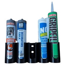 Supporto da parete tubo mastice silicone 2/3/4/5 per furgone, officina, decoratore