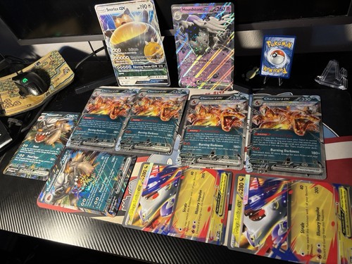 Lotto carte pokemon jumbo - 10,