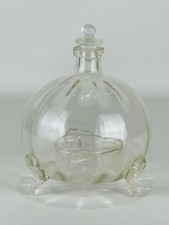 Antico Vaso Acchiappamosche In Vetro Soffiato Moscarola Italiana XIX Sec.