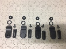 FIAT PANDA dal 1986 al 2002 KIT 4 CERNIERE VETRO POSTERIORE LATERALE APRIBILE  