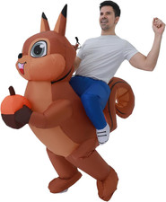 Costume Da Scoiattolo Gonfiabile per Adulti, Divertente Costume Gonfiabile, Cost