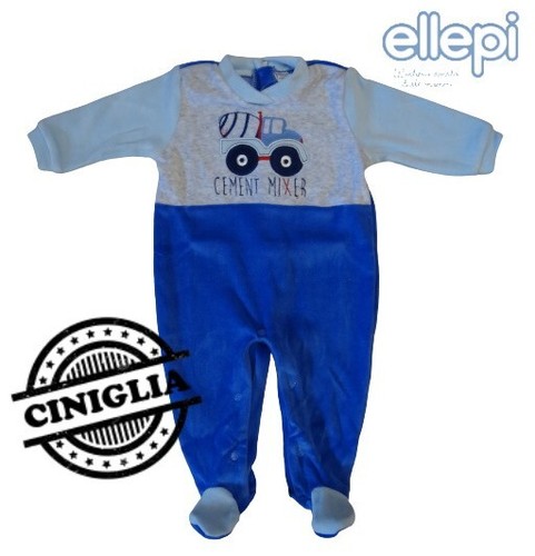 Tutina ciniglia neonato ellepi - ciniglia,