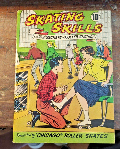 Skating skills 1957 - skating, 1957-digest