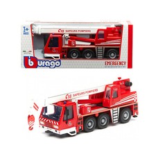 Auto 1:50 Emergency Vigili Del Fuoco Camion Con Gru – Bburago BURAGO - X54133