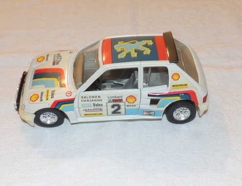 Burago 0106 peugeot - peugeot, turbo