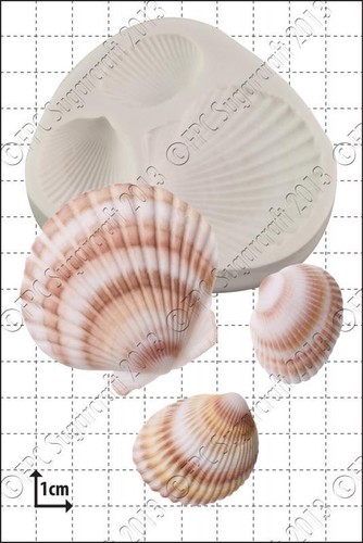 Stampo silicone conchiglie - in,