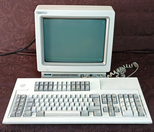 Retrocomputer imb 3476 - , green