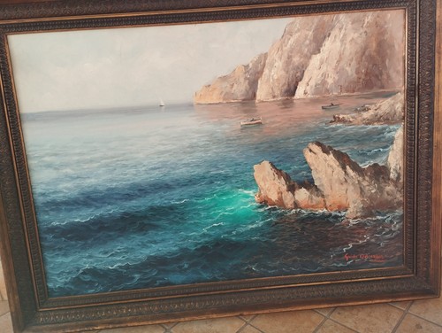 Dipinto olio tela guido - dipinto,