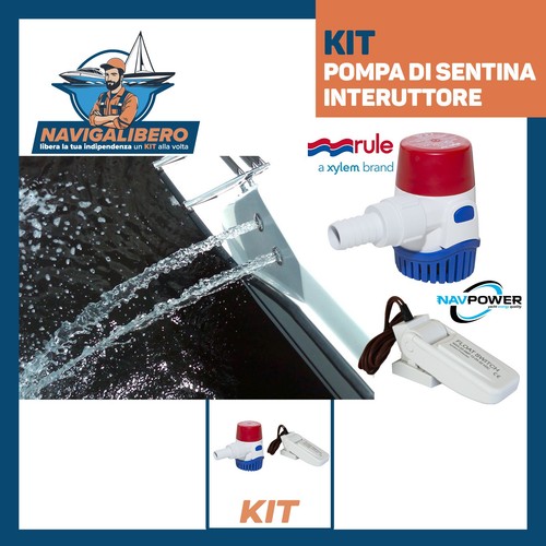 Kit pompa sentina e - pompa,