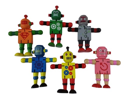 Robot in legno - robot,